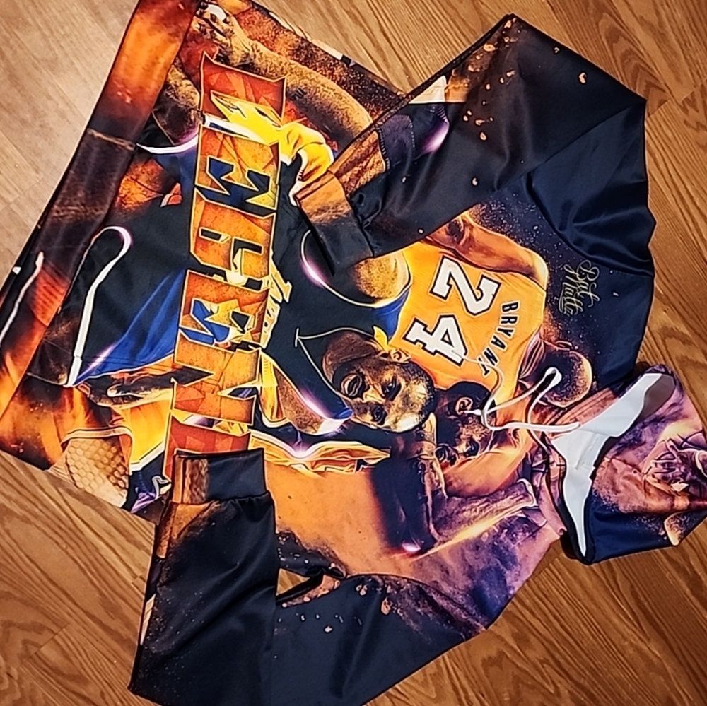 Lakers‎ Kobe Bryant hoodie xxl unbranded front pocket - Picture 9 of 10